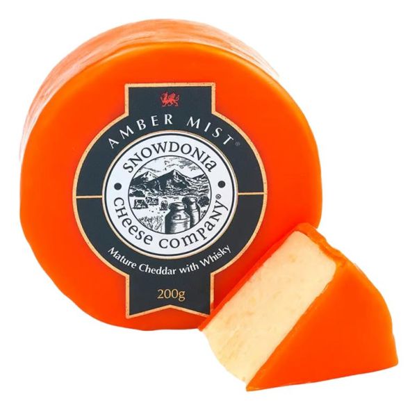 Amber Mist Whiskey Cheddar Cheese